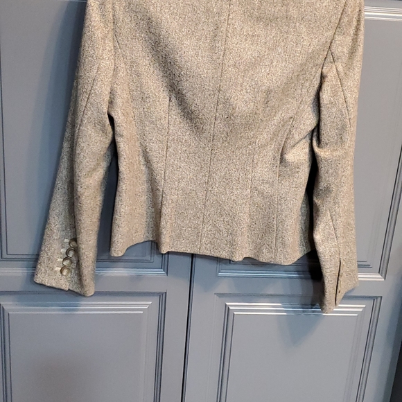 Jacket Ann Taylor Size 4 Petite Wool  ⚜️🤎⚜️ - Picture 7 of 9